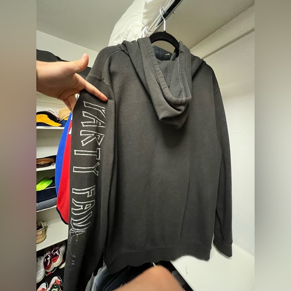 Party Favor branded Hoodie. Size Medium Color black - Picture 2 of 2